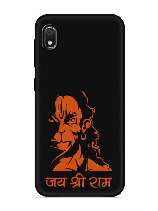 Angry Hanuman Embossed Soft Silicone Case for Samsung Galaxy A10 Zapvi