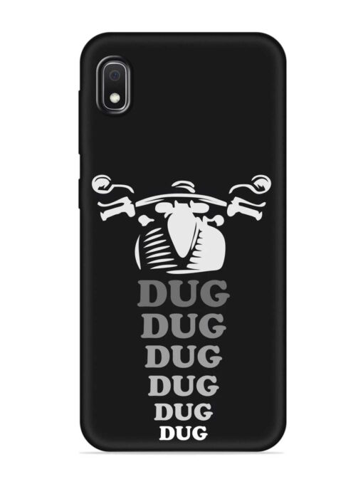 Dug Dug Dug Embossed Soft Silicone Case for Samsung Galaxy A10 Zapvi