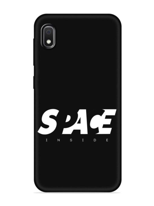 Space Typography Art Embossed Soft Silicone Case for Samsung Galaxy A10 Zapvi