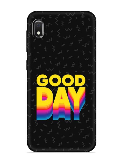 Good Day Embossed Soft Silicone Case for Samsung Galaxy A10 Zapvi