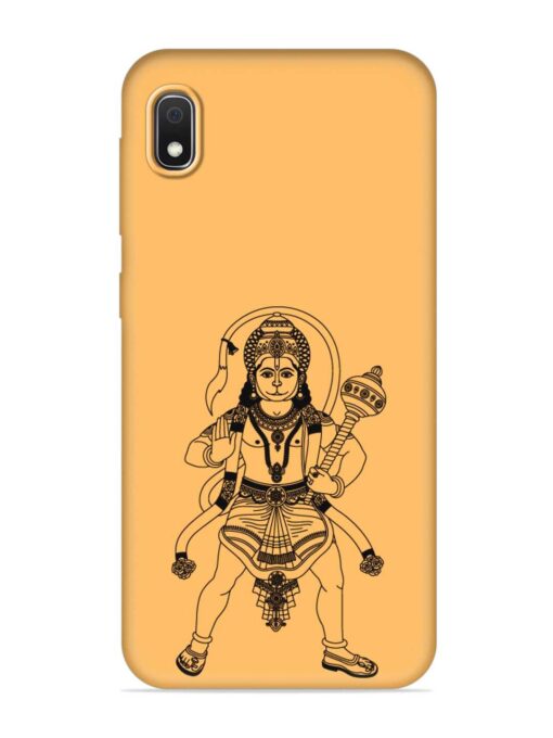 Indian God Hanuman Embossed Soft Silicone Case for Samsung Galaxy A10 Zapvi