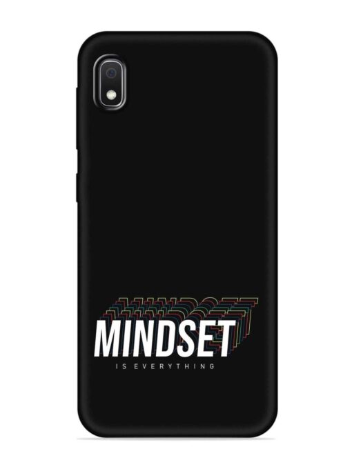 Mindset Everything Slogan Embossed Soft Silicone Case for Samsung Galaxy A10 Zapvi