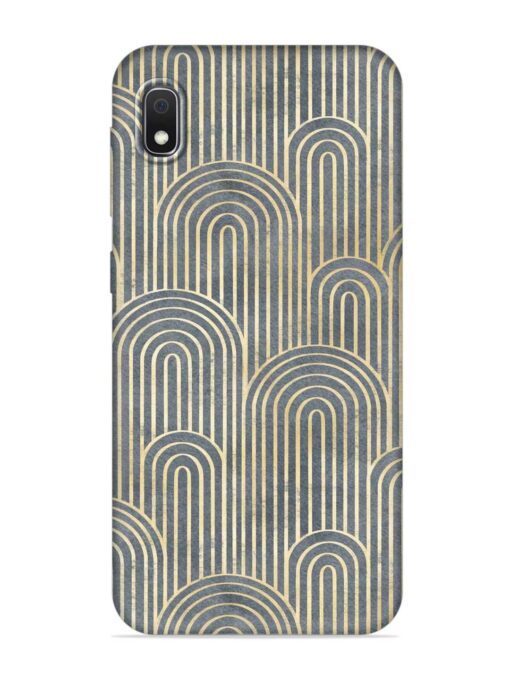 Art Deco Style Embossed Soft Silicone Case for Samsung Galaxy A10 Zapvi