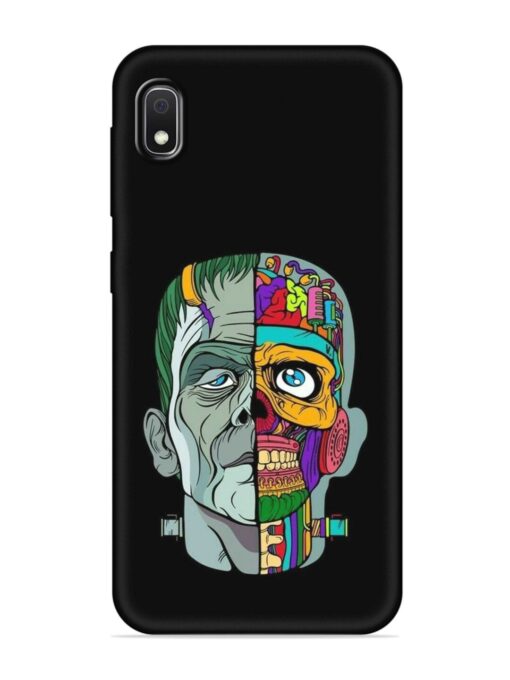 Men Vs Skull Embossed Soft Silicone Case for Samsung Galaxy A10 Zapvi