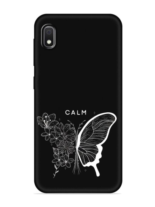 Calm Embossed Soft Silicone Case for Samsung Galaxy A10 Zapvi