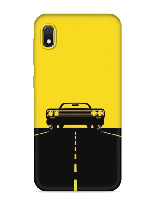 Classic Car Embossed Soft Silicone Case for Samsung Galaxy A10 Zapvi