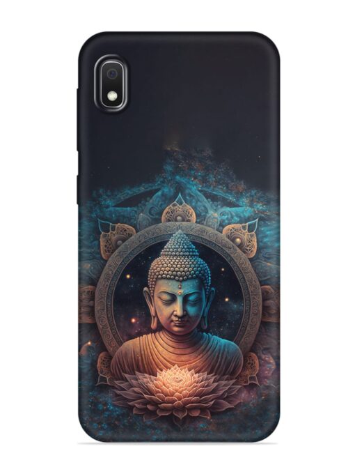 Gautam Buddha Embossed Soft Silicone Case for Samsung Galaxy A10 Zapvi