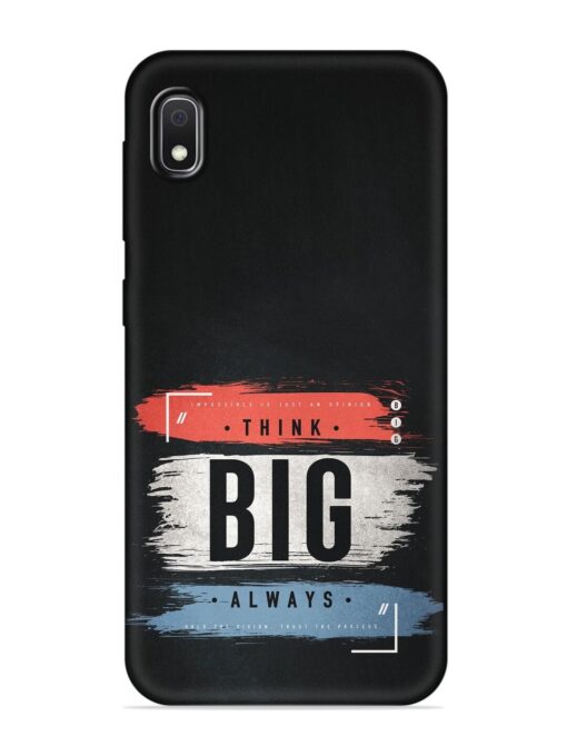 Think Big Always Embossed Soft Silicone Case for Samsung Galaxy A10 Zapvi