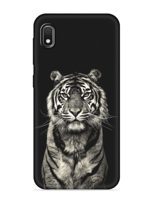 Tiger Art Embossed Soft Silicone Case for Samsung Galaxy A10 Zapvi