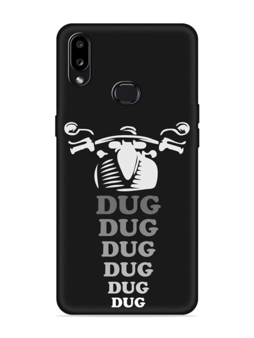 Dug Dug Dug Embossed Soft Silicone Case for Samsung Galaxy A10S Zapvi