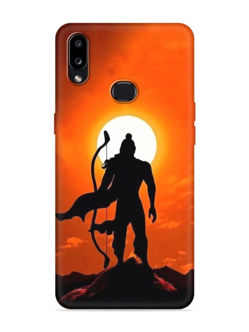 Shree Ram Embossed Soft Silicone Case for Samsung Galaxy A10S Zapvi