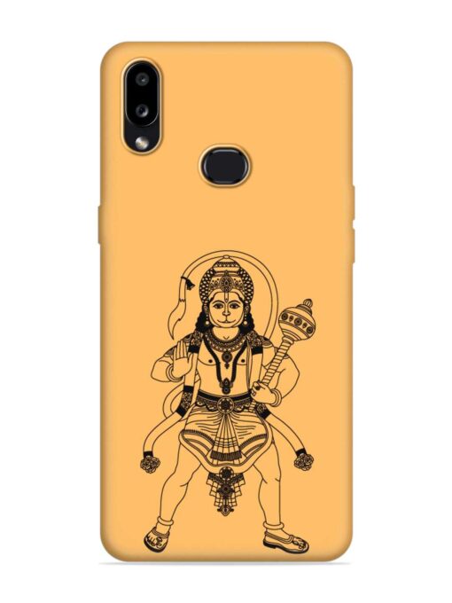 Indian God Hanuman Embossed Soft Silicone Case for Samsung Galaxy A10S Zapvi