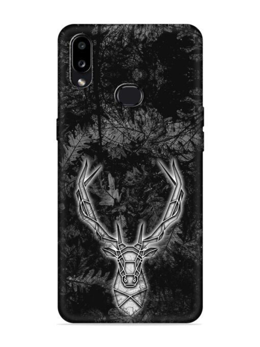 Ancient Deer Embossed Soft Silicone Case for Samsung Galaxy A10S Zapvi