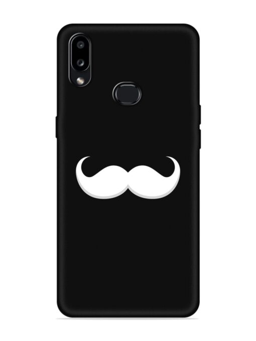 Mustache Vector Embossed Soft Silicone Case for Samsung Galaxy A10S Zapvi