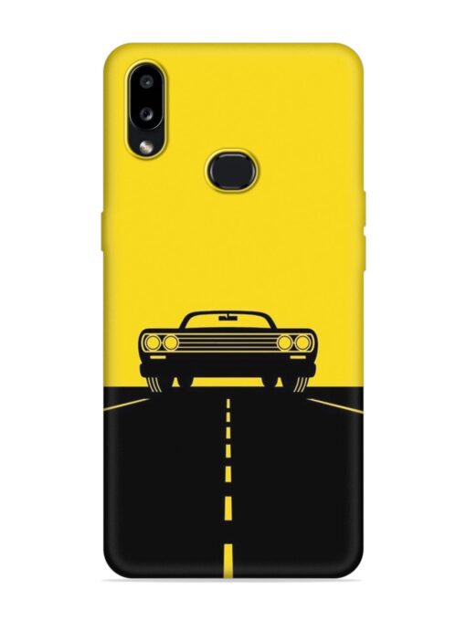 Classic Car Embossed Soft Silicone Case for Samsung Galaxy A10S Zapvi