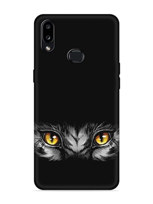 Scary Eye Embossed Soft Silicone Case for Samsung Galaxy A10S Zapvi