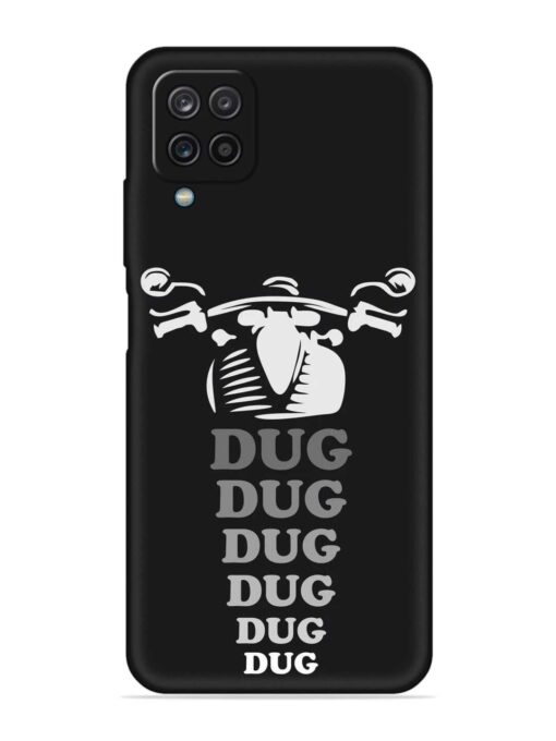 Dug Dug Dug Embossed Soft Silicone Case for Samsung Galaxy A12 Zapvi