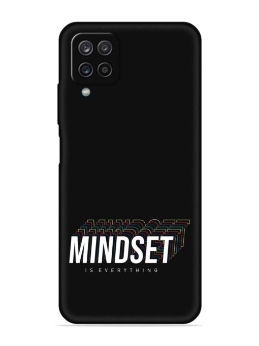 Mindset Everything Slogan Embossed Soft Silicone Case for Samsung Galaxy A12 Zapvi