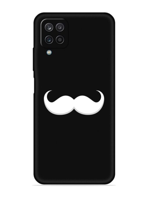 Mustache Vector Embossed Soft Silicone Case for Samsung Galaxy A12 Zapvi