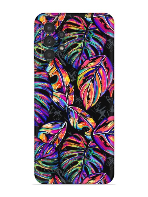 Tropical Seamless Vector Embossed Soft Silicone Case for Samsung Galaxy A13