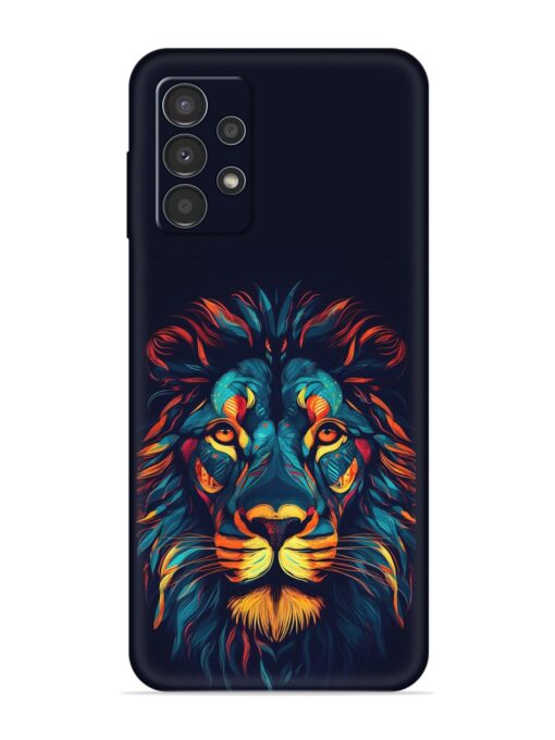 Colorful Lion Embossed Soft Silicone Case for Samsung Galaxy A13 Zapvi