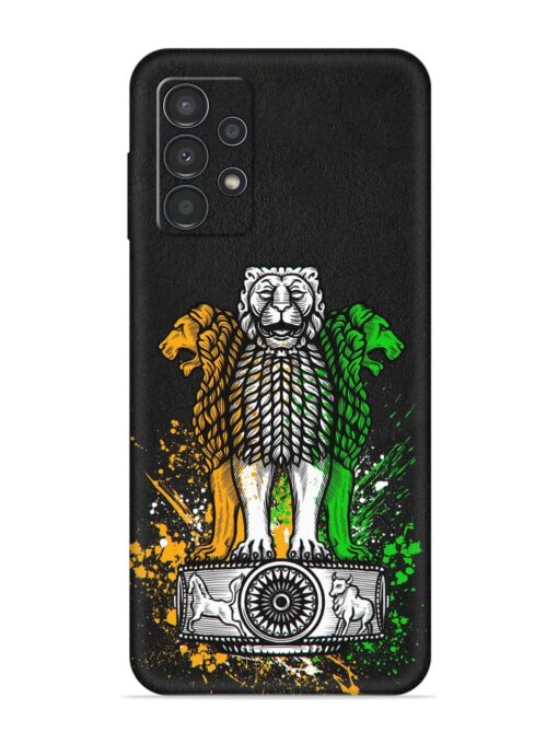 Pillars Of Ashoka Embossed Soft Silicone Case for Samsung Galaxy A13