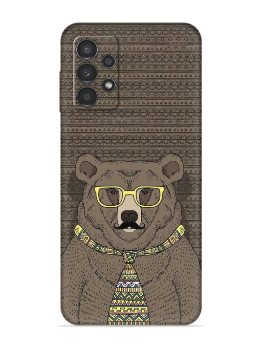 Grizzly Bear Embossed Soft Silicone Case for Samsung Galaxy A13 Zapvi