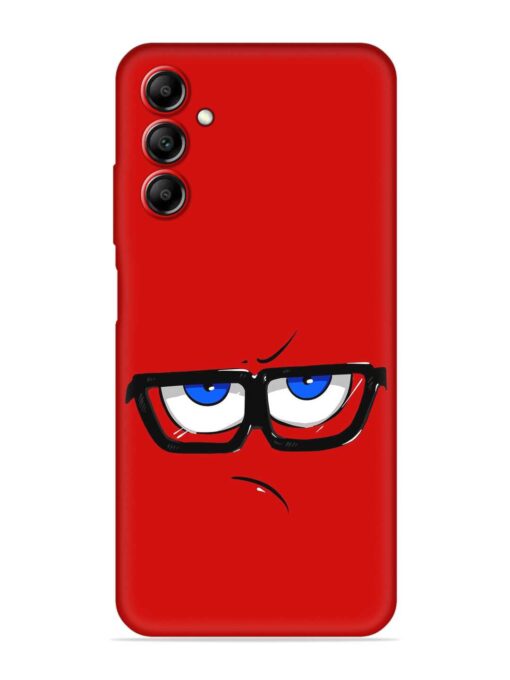 Rad Angry Face Embossed Soft Silicone Case for Samsung Galaxy A14 (5G)