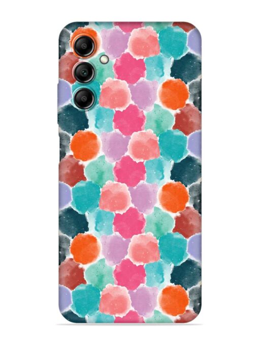 Colorful Seamless Pattern Embossed Soft Silicone Case for Samsung Galaxy A14 (5G) Zapvi