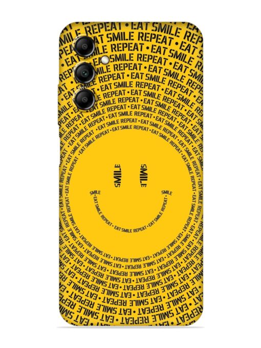 Smiley Embossed Soft Silicone Case for Samsung Galaxy A14 (5G)