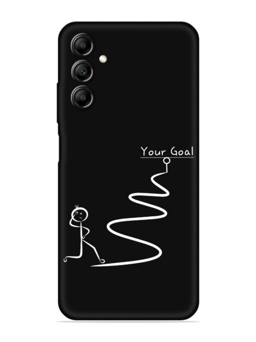 Your Goal Embossed Soft Silicone Case for Samsung Galaxy A14 (5G)