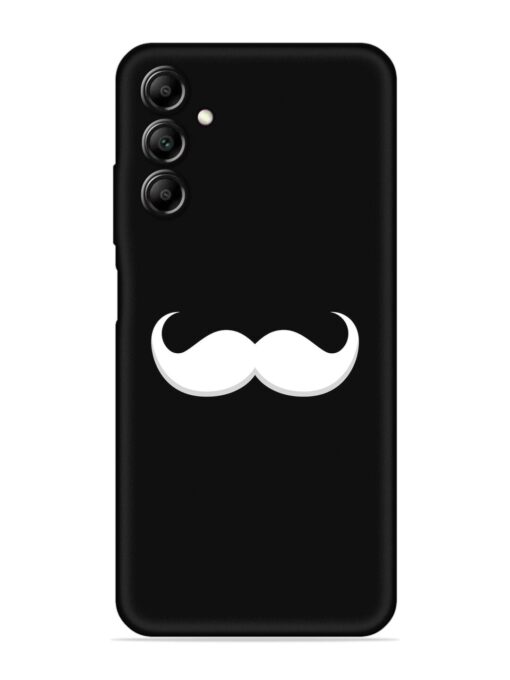 Mustache Vector Embossed Soft Silicone Case for Samsung Galaxy A14 (5G)