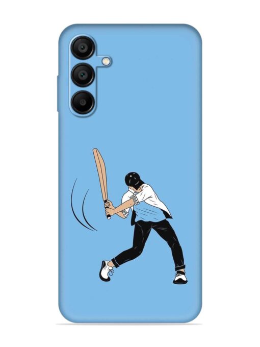 Cricket Gully Boy Embossed Soft Silicone Case for Samsung Galaxy A15 (5G)