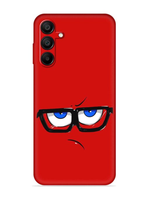 Rad Angry Face Embossed Soft Silicone Case for Samsung Galaxy A15 (5G) Zapvi