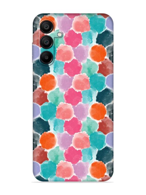 Colorful Seamless Pattern Embossed Soft Silicone Case for Samsung Galaxy A15 (5G) Zapvi