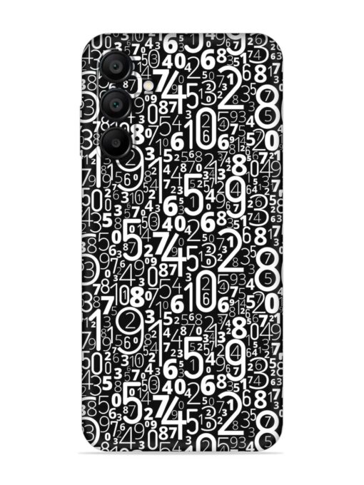 Many Numbers Different Embossed Soft Silicone Case for Samsung Galaxy A15 (5G) Zapvi