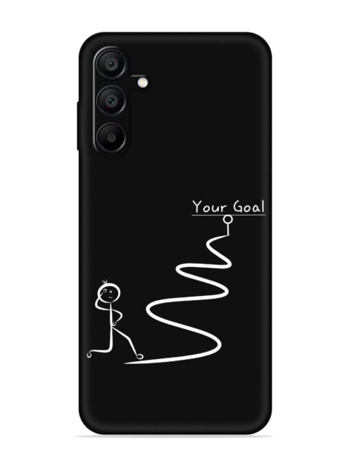 Your Goal Embossed Soft Silicone Case for Samsung Galaxy A15 (5G) Zapvi