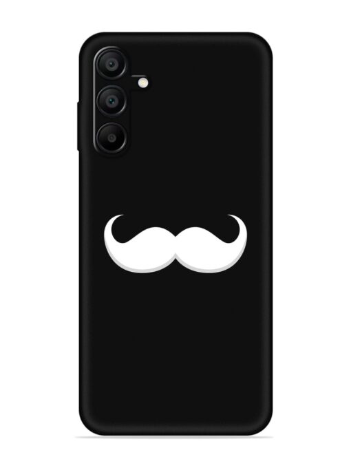 Mustache Vector Embossed Soft Silicone Case for Samsung Galaxy A15 (5G) Zapvi