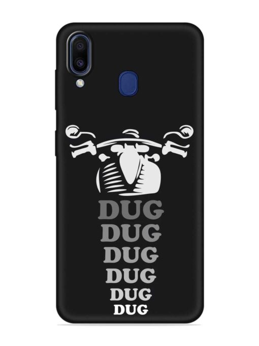 Dug Dug Dug Embossed Soft Silicone Case for Samsung Galaxy A20 Zapvi