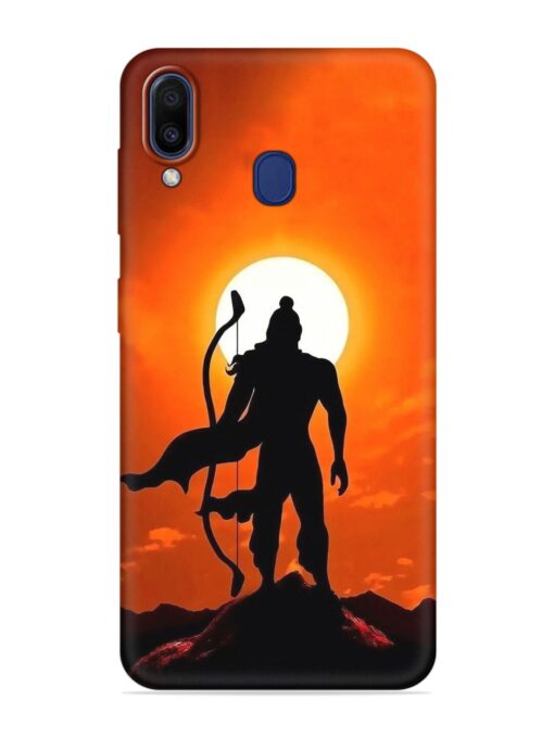 Shree Ram Embossed Soft Silicone Case for Samsung Galaxy A20 Zapvi