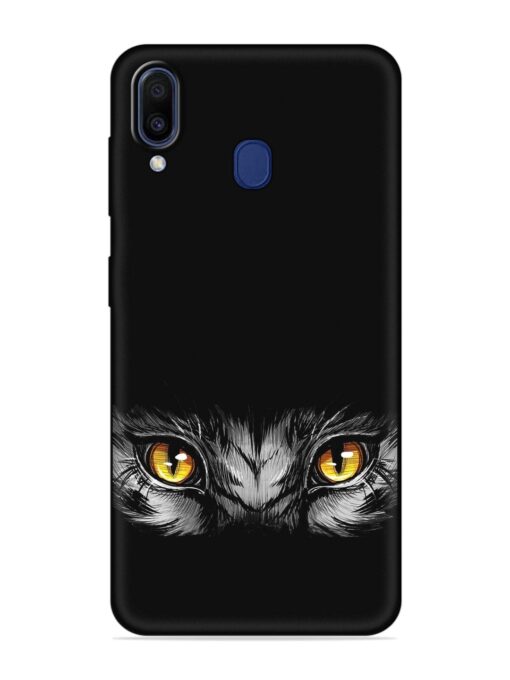 Scary Eye Embossed Soft Silicone Case for Samsung Galaxy A20 Zapvi