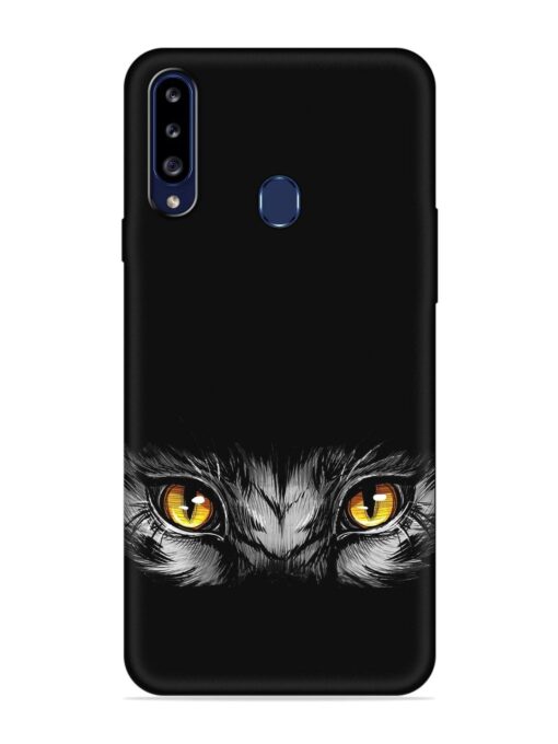 Scary Eye Embossed Soft Silicone Case for Samsung Galaxy A20S Zapvi