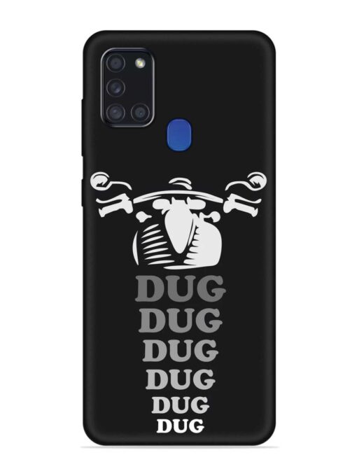 Dug Dug Dug Embossed Soft Silicone Case for Samsung Galaxy A21S Zapvi