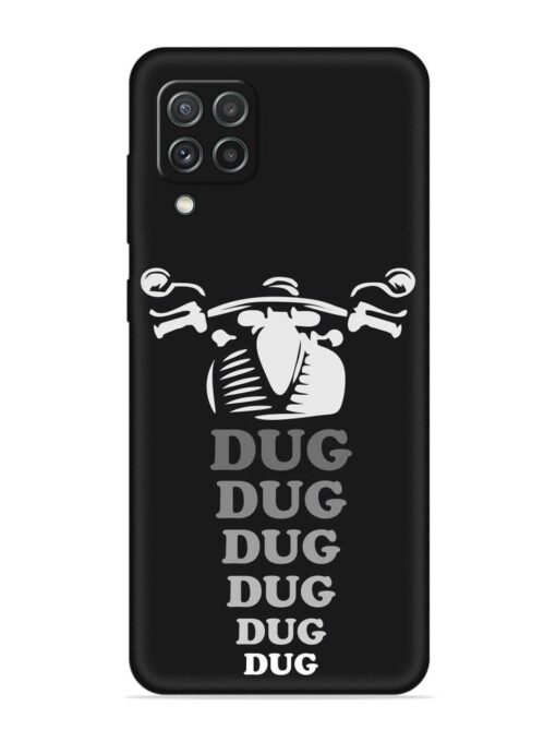 Dug Dug Dug Embossed Soft Silicone Case for Samsung Galaxy A22 (4G) Zapvi