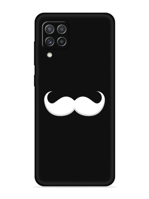 Mustache Vector Embossed Soft Silicone Case for Samsung Galaxy A22 (4G)