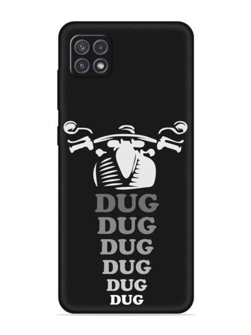 Dug Dug Dug Embossed Soft Silicone Case for Samsung Galaxy A22 (5G) Zapvi