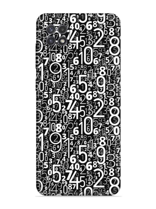 Many Numbers Different Embossed Soft Silicone Case for Samsung Galaxy A22 (5G) Zapvi