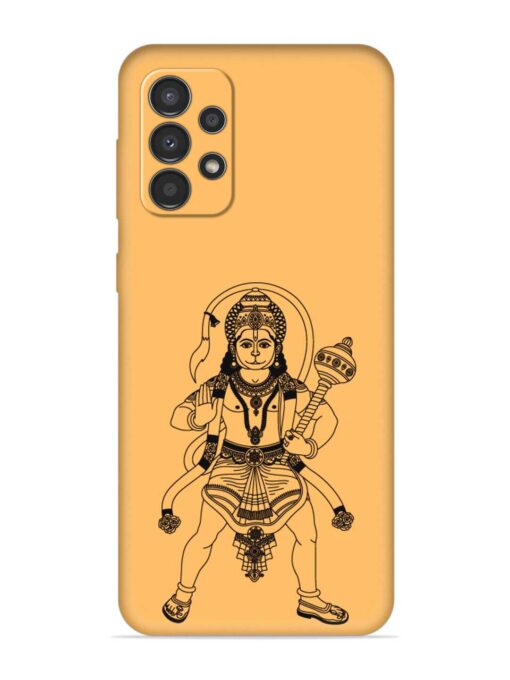 Indian God Hanuman Embossed Soft Silicone Case for Samsung Galaxy A23 Zapvi