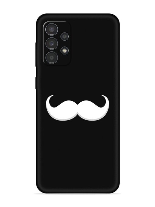 Mustache Vector Embossed Soft Silicone Case for Samsung Galaxy A23