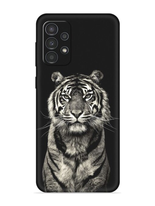 Tiger Art Embossed Soft Silicone Case for Samsung Galaxy A23 Zapvi